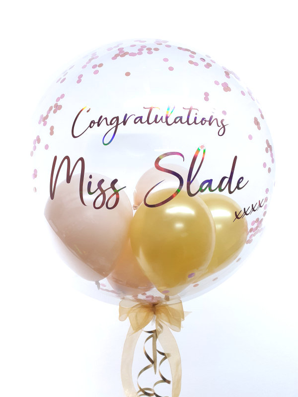 Personalised Hen party balloon in a box Balloons by Celebrations